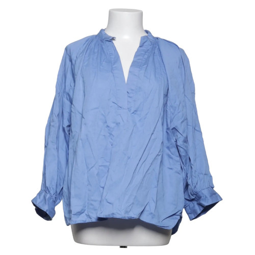Ellos, Bluse, Größe: 42/44, Blau, Baumwolle, Einfarbig, Damen #Dpf