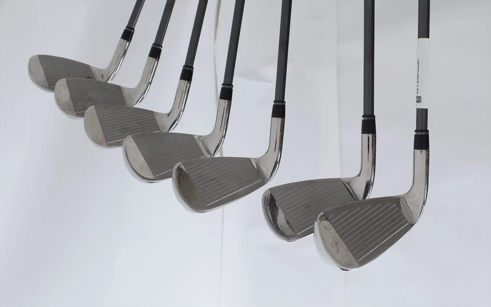 Wilson Launch Pad 2 Iron Set 6-Pw, Aw, Sw Senior Evenflow Green 55 12977362 Good - Image 3 of 4