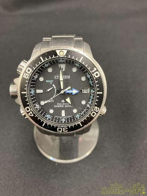 Citizen Promaster J250-S115477 Eco-Drive Divers 200M Blk Slv