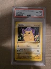 1999 Base Set Pokemon Pikachu Spanish 1st Edition PSA 8