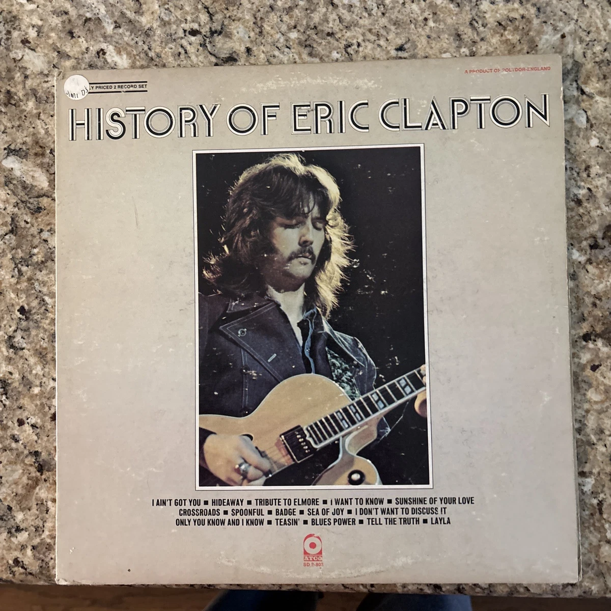 Eric Clapton Blues Double LP Vinyl Records for sale | eBay