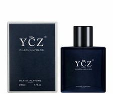 YCZ Midnight Marine Man Cologne 50ml|long Lasting Man Perfume|Fresh Marin Scent