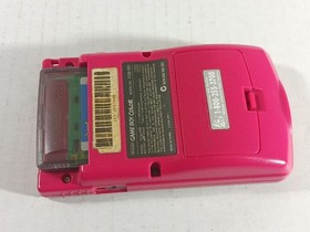 Nintendo Game Boy Color Berry Pink Red Console Tested Good Sound Shrek Game