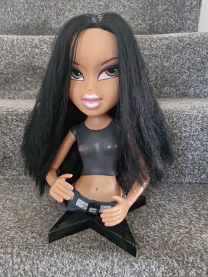 MGA BRATZ FOREVER DIAMONDZ JADE FASHION MAKEOVER JADE HAIR STYLING DOLL Y2K 14'' 