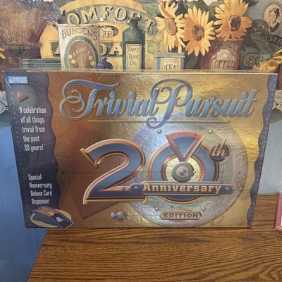 Trivial Pursuit 1982 to 2002 20th Anniversary Edition  Brand New Sealed!