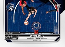 2026 PANINI INSTANT WNBA #40 OLIVIA MILES (RC) - PRINT RUN 402
