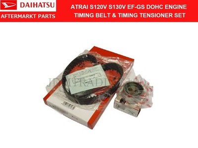 DAIHATSU ATRAI S120V S130V EF-GS DOHC ENGINE TIMING BELT & TENSIONER SET