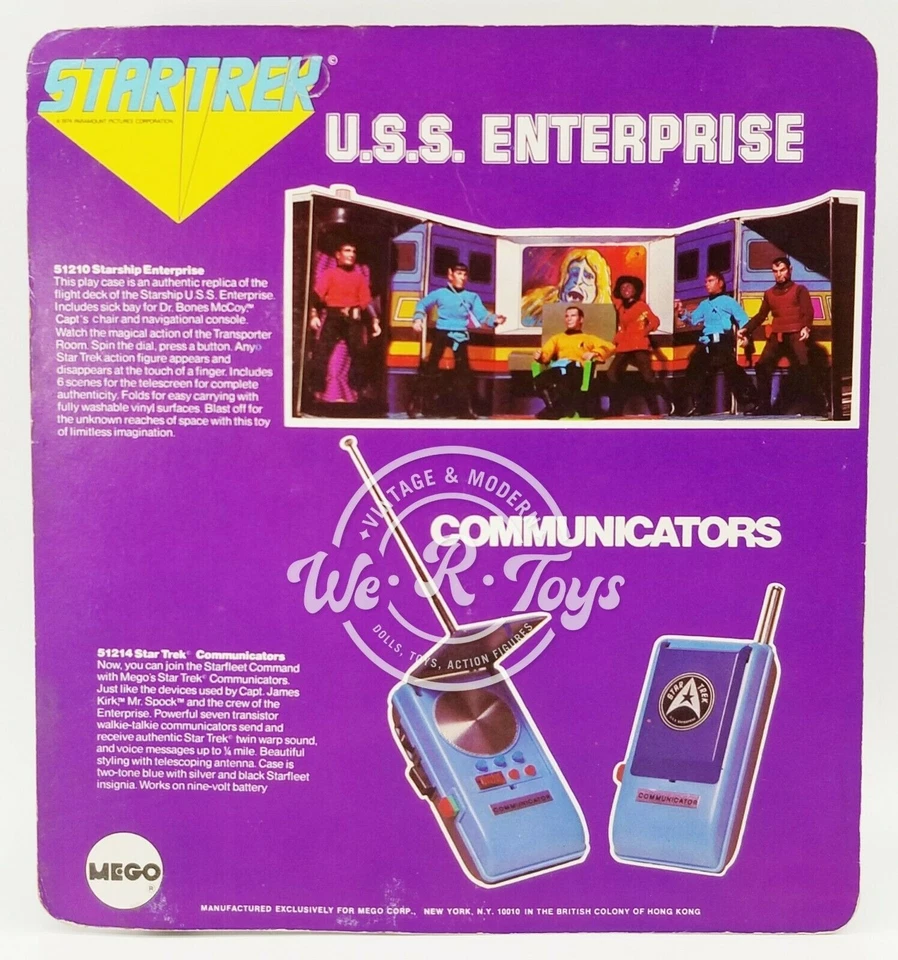 Figura de acción vintage Mego Star Trek Klingon 1974 NUEVA Foto 3 de 4