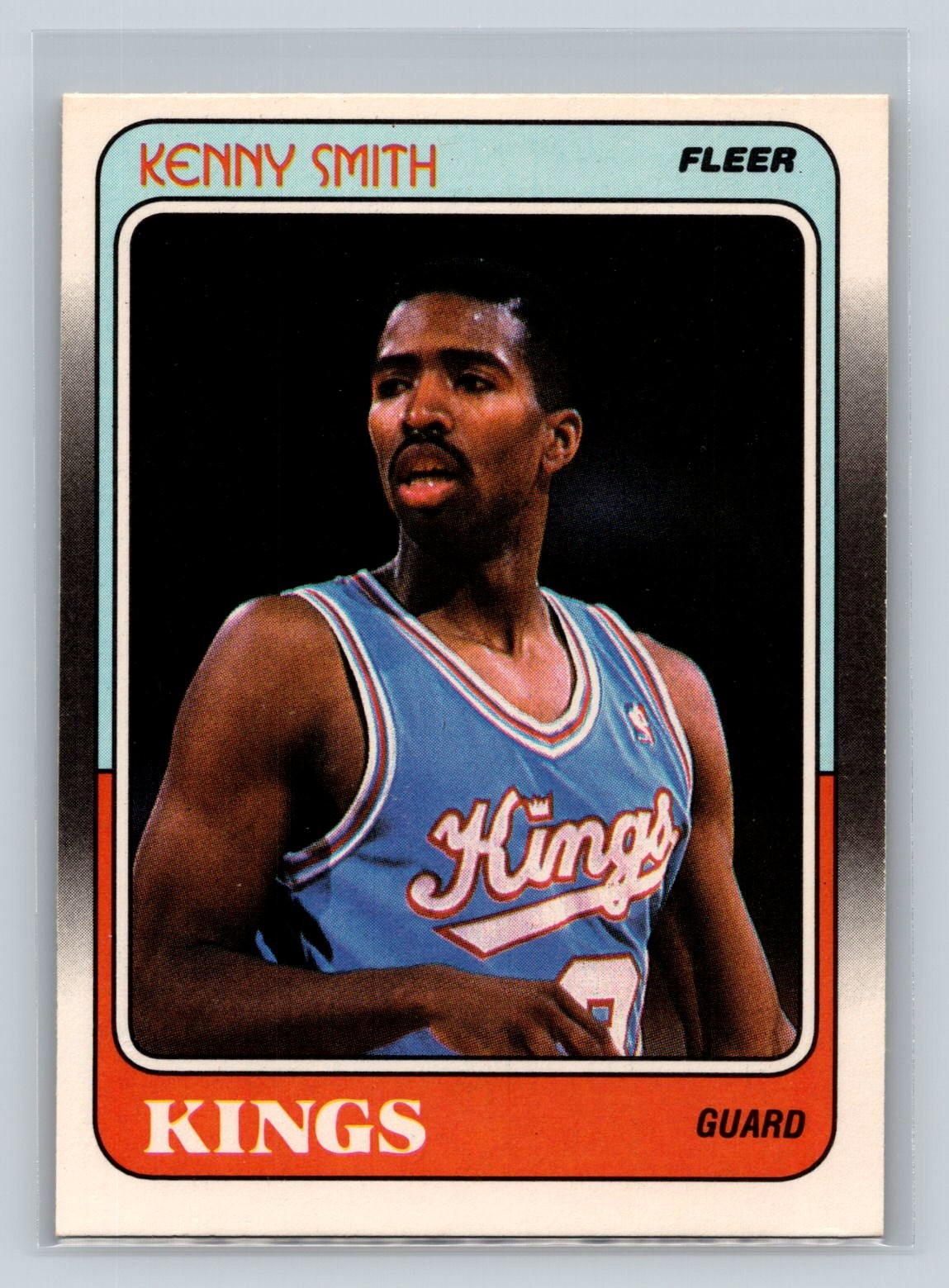 1988-89 Fleer #100 Kenny Smith Sacramento Kings