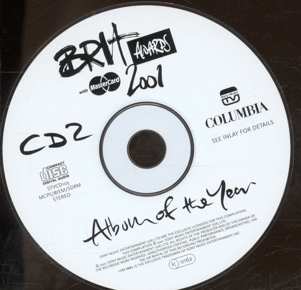 Various Artists Brit Awards 2001 Doppel-CD UK Columbia 2001 Compilation STVCD105 - Bild 4 von 4