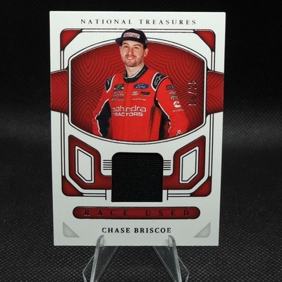 2023 Panini National Treasures Race Used Glove #RU-CBS Chase Briscoe 06/25