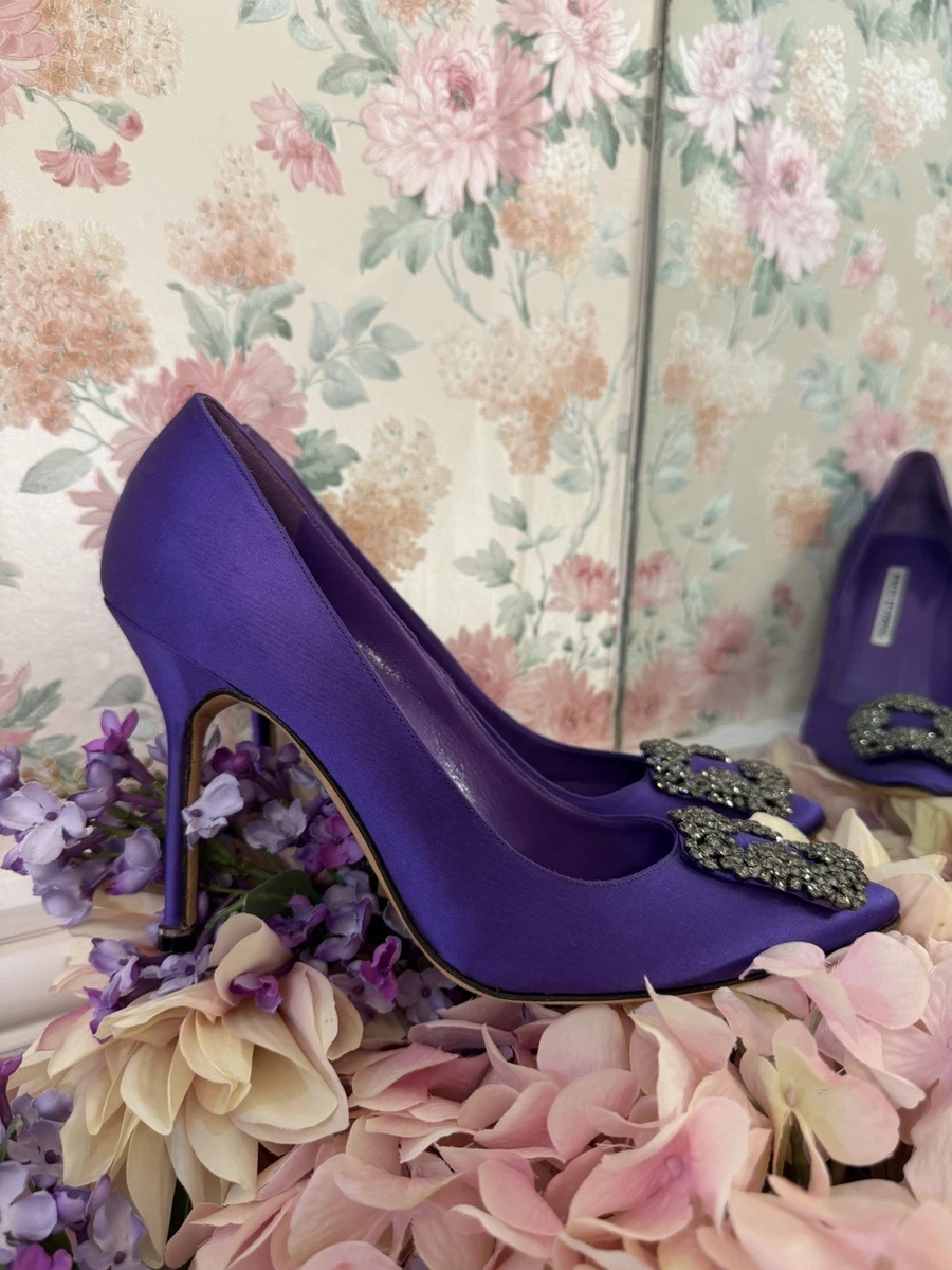 Manolo Blahnik Purple Heels for Women for sale - eBay