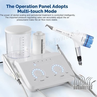 VRN Dental LED Ultrasonic Scaler Air Polisher System/Air Flow Prophy Handpiece