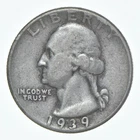 1939 Washington Quarter Estate Coin Collection *978