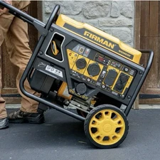 FIRMAN W03361OF 12OV with Plug Adapter 4500 -Watt Single Fuel Inverter Generator