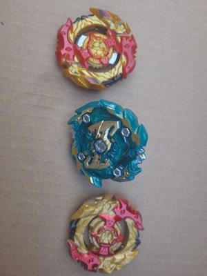 Beyblade Burst Spinning Top Parts Lot Plastic Metal Anime Manga Mixed Colors