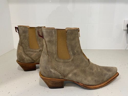Twisted X Women's Cowgirl Boot - Steppin' Out Gore, Bomber Size 81/2 B Worn Once - Picture 4 of 8