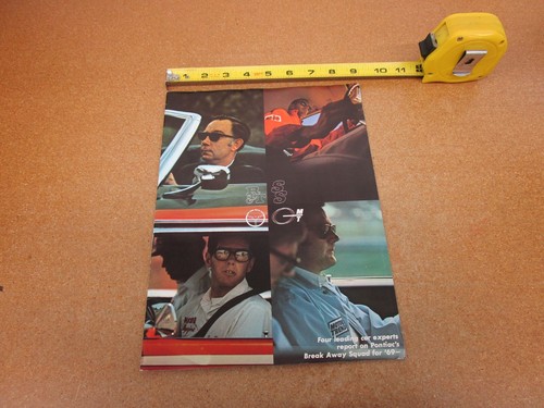 1969 Pontiac Performance GTO Judge Firebird Grand Prix sales brochure 28 pg