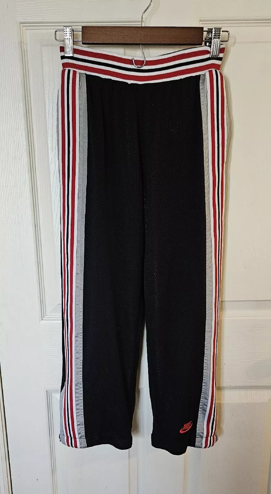 Pantalon réversible vintage Nike Supreme Hoops Court échauffement taille M