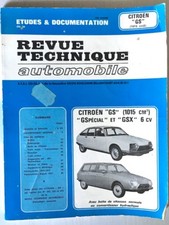 Revue technique Citroen GS