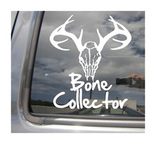 Bone Collector Deer Skull - Elk Hunter Hunting Car Vinyl Decal Sticker 04289
