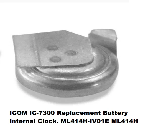 Orologio interno batteria di ricambio ICOM IC-7300. ML414H-IV01E ML414H - Immagine 2 di 4