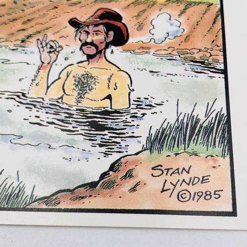 Stan Lynde Postcard Billy & Shag Old West Horse Cottonwood Publish Vintage 1985 - Picture 12 of 14