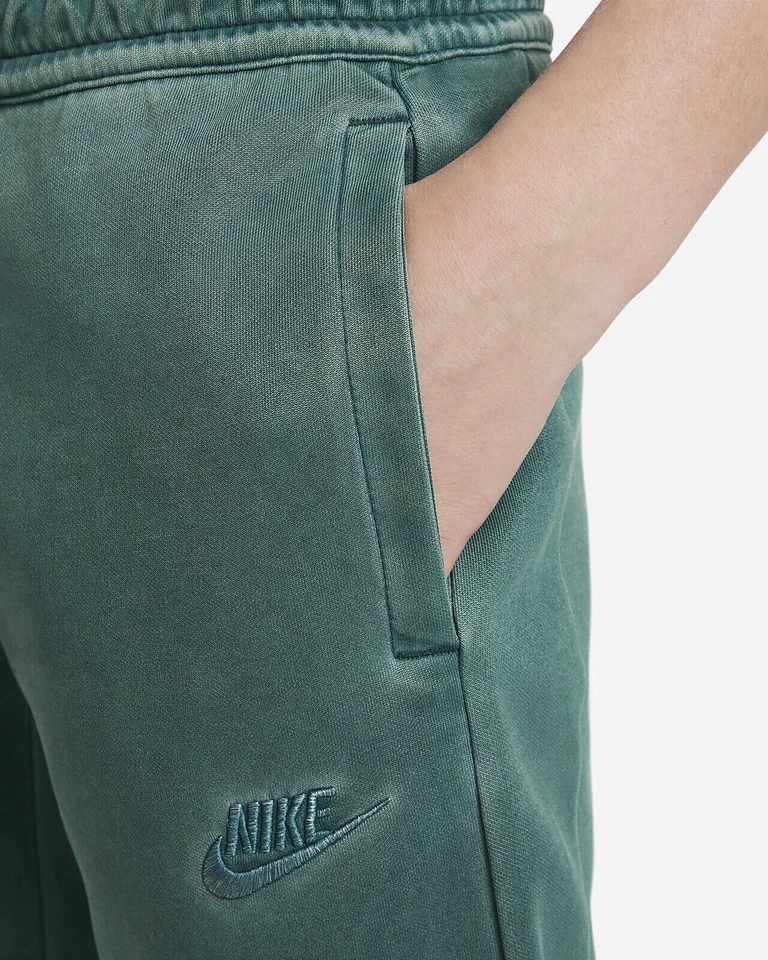 Nike Sportswear большой детей Джерси брюки зеленый размер M бегунов DA0828 337 - Изображение 3 из 4