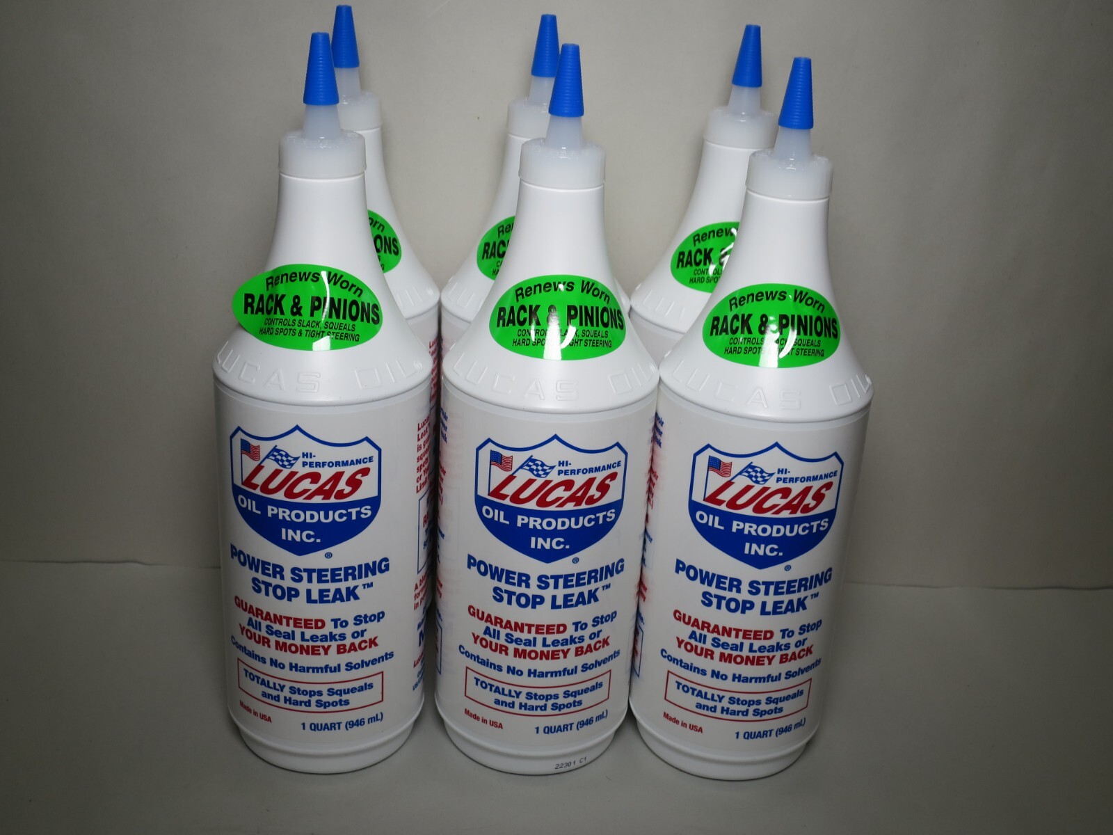 Lucas Oil 10011 Power Steering Stop Leak, 32oz. Case of Six Bottles eBay