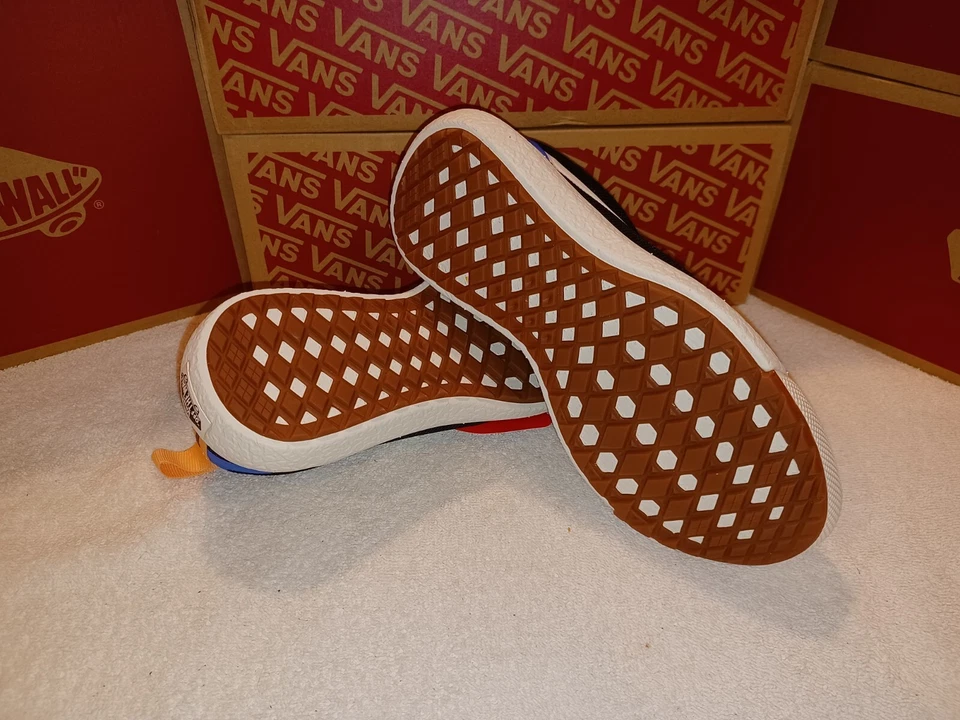 VANS Hombre 4/Mujer 5.5 UltraRange Exo Pop Negro Multi Blanco Azul - VN0A4U1K50M Foto 3 de 4