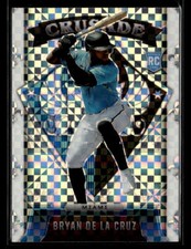 Bryan De La Cruz 2022 Panini Chronicles #9 Crusade Building Blocks Miami Marlins