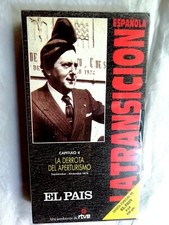 The Transition Spanish Cap 4 Track Of Aperturismo Tape VHS RTVE Pal