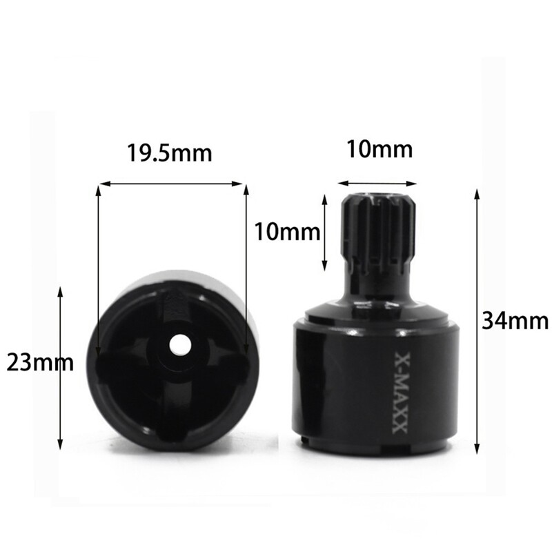 2Pcs Car Drive Cup f r XMAXX 1/5 6S/8S 7754X RC Car Upgrade Teile X2R3