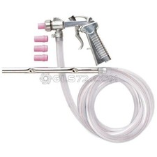 PISTOLA SABBIATRICE X SABBIARE SABBIATURA CON UGELLI E TUBO FERVI 0290