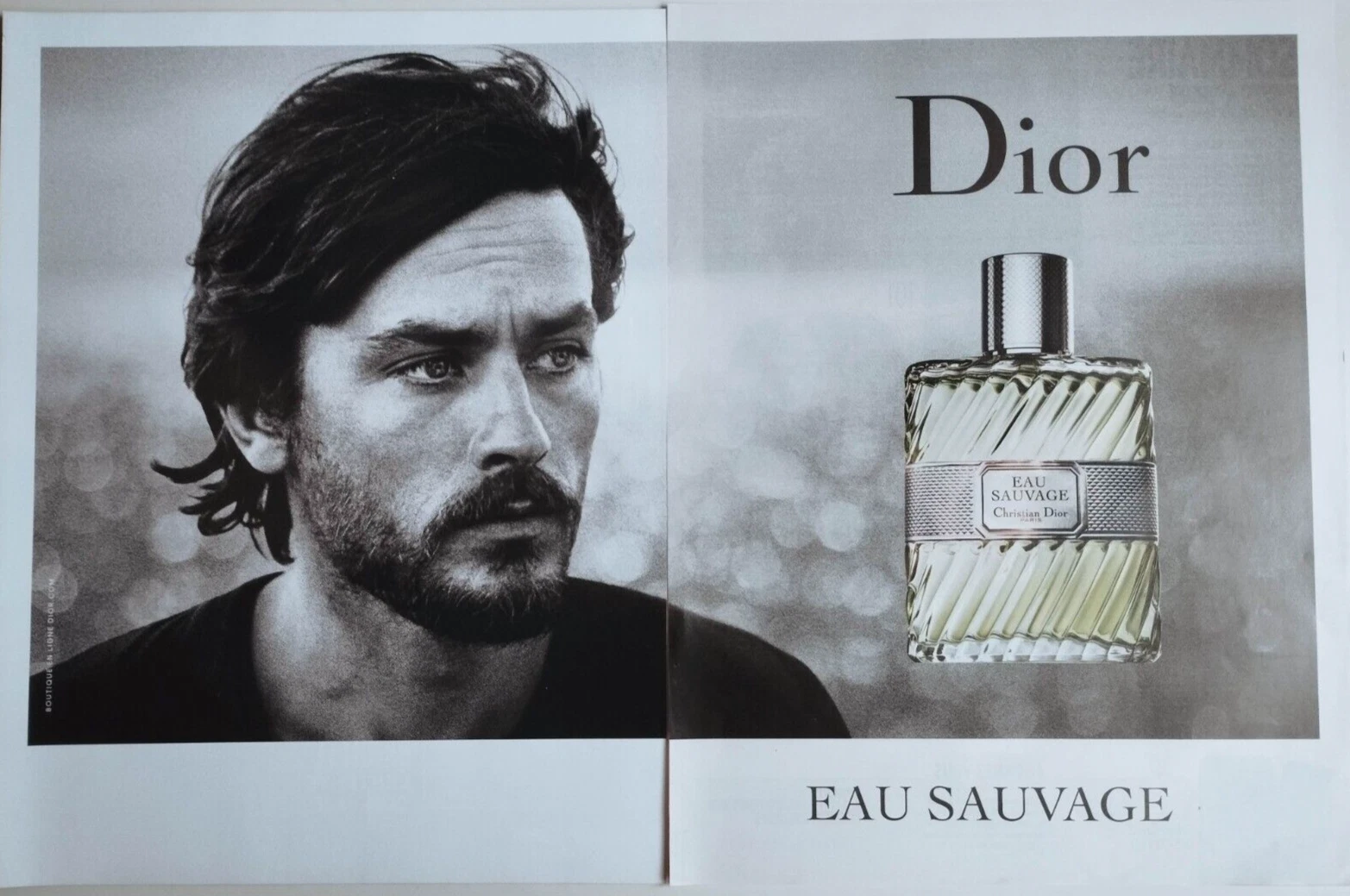 Publicité ancienne imprimée Christian Dior !! 