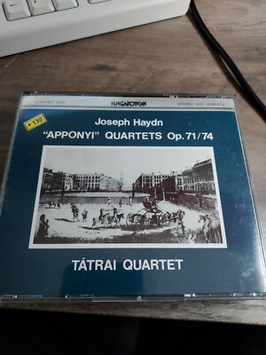 Haydn: Six String Quartets Op.71/74 (CD, Oct-1992, Hungaroton)