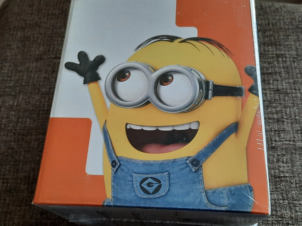 MINIONS / DESPICABLE ME 1 + 2 Limited 3-Disc DVD Box + Lampe Lamp Lampada - Bild 2 von 4
