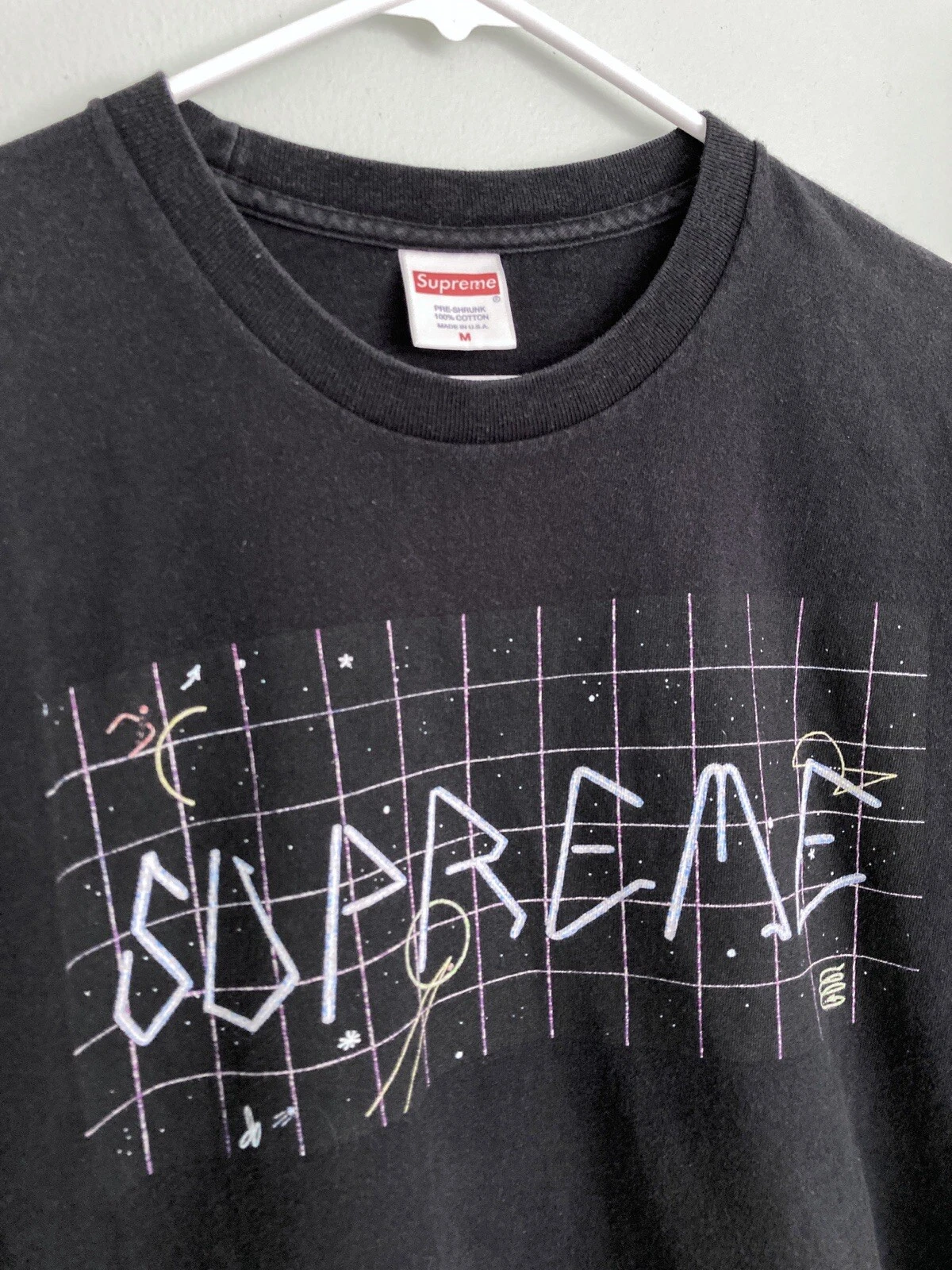 T shirt manches longues Supreme Box Logo Space taille M