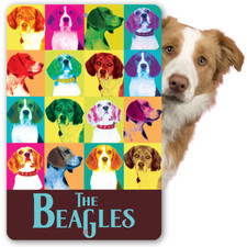 Metal Sign - The Beagles - Durable Metal Sign - Use Indoor/Outdoor - Funny Decor