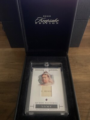 2023 Keepsake Edition Queen Victoria Relic Gems (broken box)