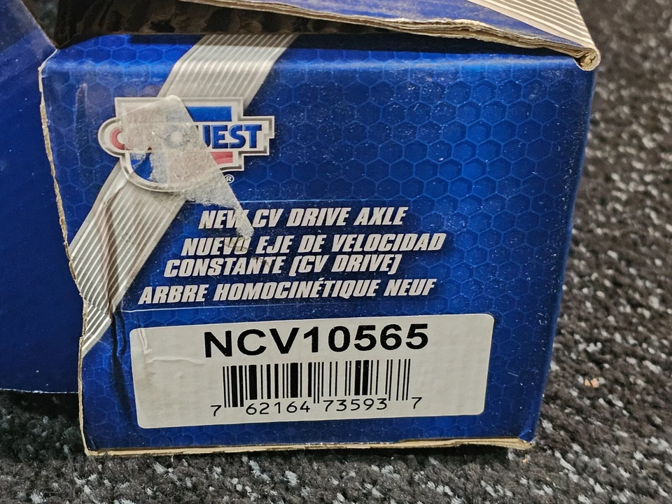 Conjunto de eje CV delantero izquierdo Carquest NCV10565 para Oldsmobile Achieva 1994-1998 Foto 4 de 4