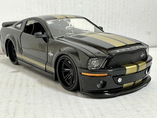 JADA BIGTIME BTM 2008 FORD SHELBY GT-500KR BLACK 1:24 DIECAST MODEL NEW NO BOX - Picture 3 of 12