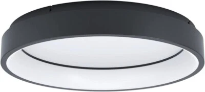 EGLO smart Connect-C LED Deckenleuchte Marghera-C, ø 60cm, CCT, RGB, dimm, Stahl - Bild 1 von 4