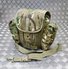 MTP Camo Field Pack / Respirator Case MOLLE Genuine British Army Gas Mask Bag