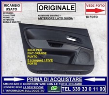 PANNELLO INTERNO PORTIERA ANTERIORE SINISTRO SINISTRA FIAT GRANDE PUNTO 5 PORTE