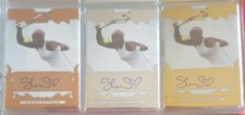 2015 Ultimate Leaf Tennis Base Auto Sloane Stephens Lot of 3 Bronze/Silver/Gold
