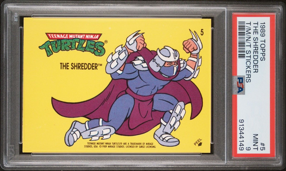 Teenage Mutant Ninja Turtles Shredder 1989 Teenage Mutant Ninja