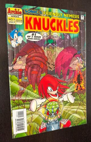 KNUCKLES #1 (Archie Comics 1996) -- Sonic the Hedgehog -- NM-