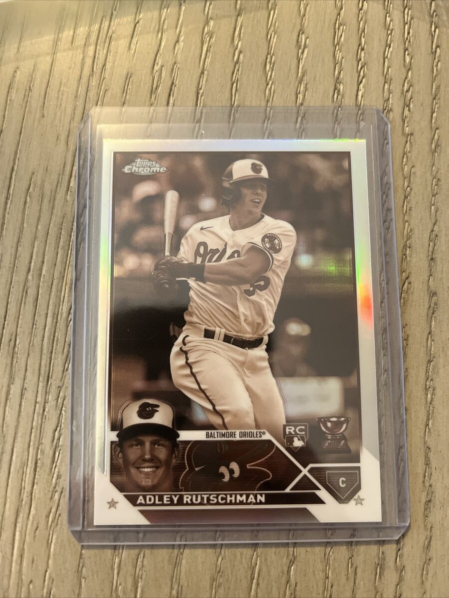 2023 Topps Chrome Adley Rutschman Rookie Sepia Refractor 2023 Topps Chrome Adley Rutschman Rookie Sepia Refractor