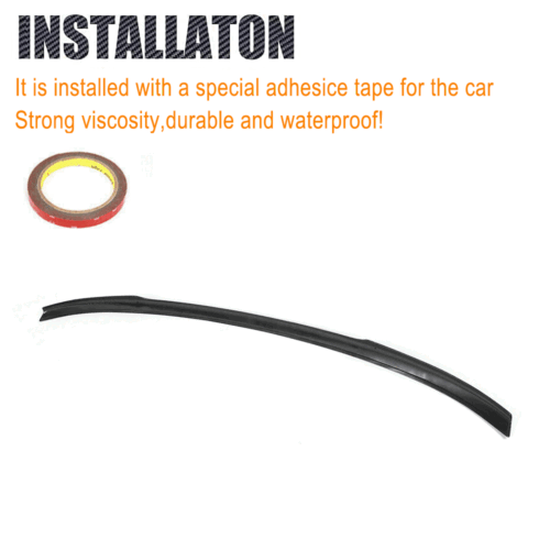 Für BMW F32 Coupe 420i 430i 440i Carbon Heckspoiler Hecklippe Flügel Spoiler Lip - Picture 11 of 12